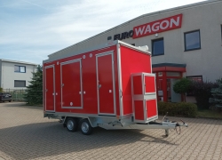 Mobile Wagen 131 - Duschen mit Vakuumtoilette