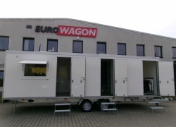 Mobile Wagen 146 - Bürowagen mit Umkleideraum