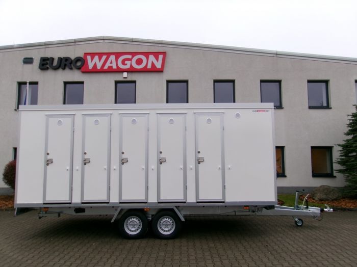 Letvogn 135 - Toilet- og bedevogn